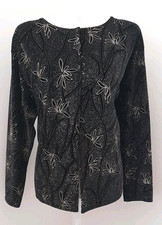 Roman vintage black sparkly