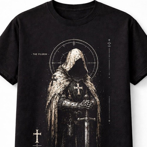 Templar pilgrim knight - pilgrim,
