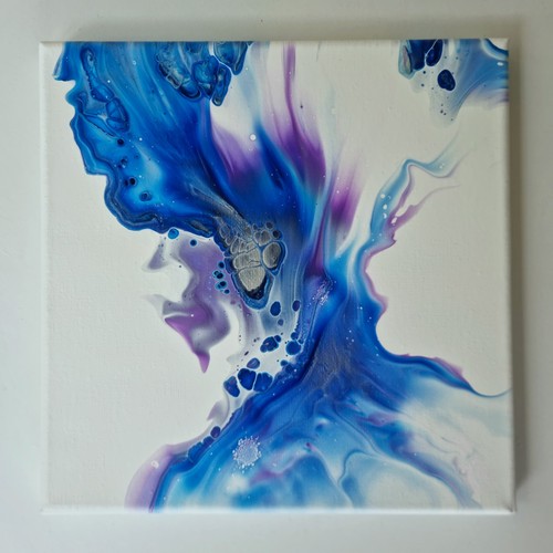 Hourglass original acrylic - hourglass,