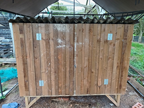Wooden chicken house coop - wooden,