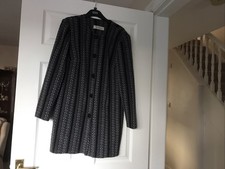 BERKERTEX UNLINED COAT JACKET NICE OVER DRESS GREY SIZE 12