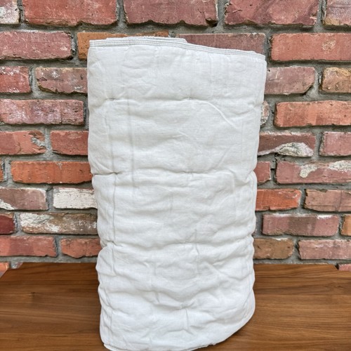 West elm linen quilted sofa - elm,