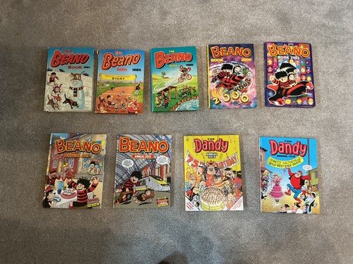 Beano annuals and dandy - 7,