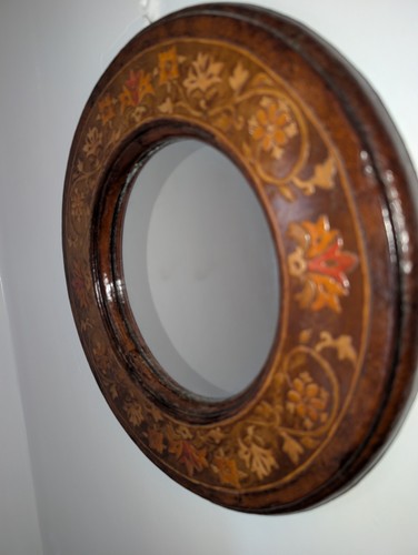 Vintage wall mirror featuring - vintage,