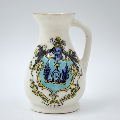 Vintage swan crested china - swan,