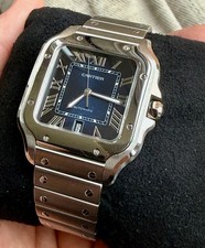 Cartier Santos Blue Men's