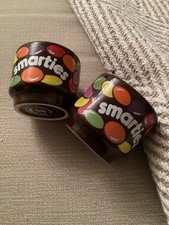 Vintage 1980s Hornsea Pottery Smarties Advertising Egg Cups
