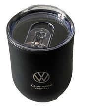 VOLKSWAGEN COMMERCIAL VEHICLES MUG CUP VW Black Coffee Travel Re-useable Unused