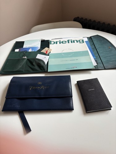 Concorde memorabilia leather - concorde,