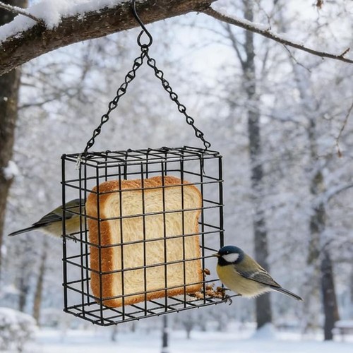 Suet bird feeder cube - bird,