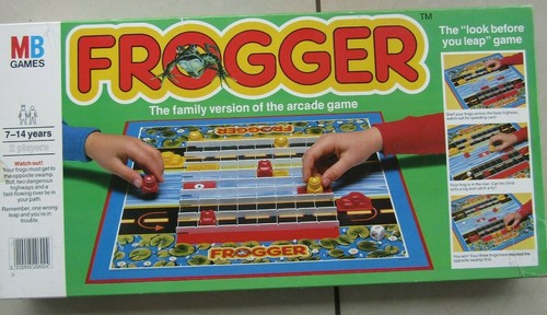 Vintage frogger arcade - frogger,