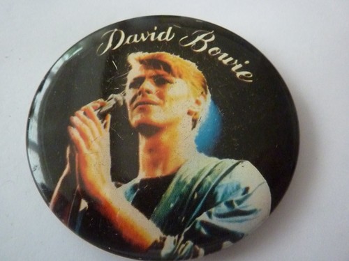 David bowie badge vintage - david, bowie,