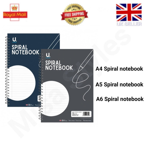 A7 spiral bound - a6,