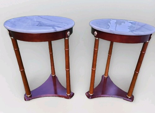 Vintage pedestal plant stand - 2,