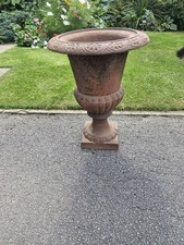 Large Cast Iron Urn