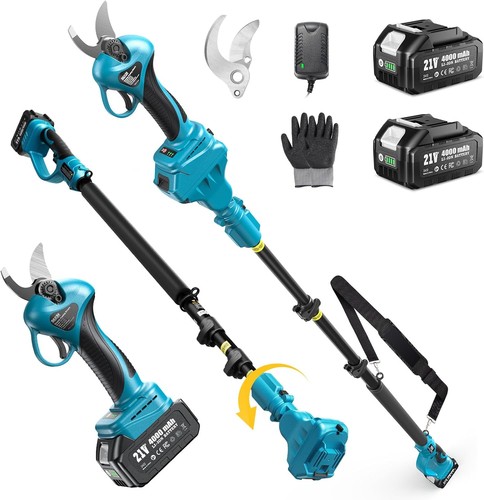Electric pole pruner - 2-in-1,