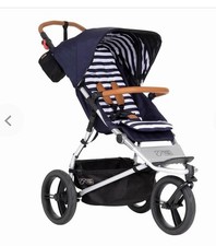 Urban Jungle Mountain Luxury Stroller Pushchair Buggy Nautical GUC