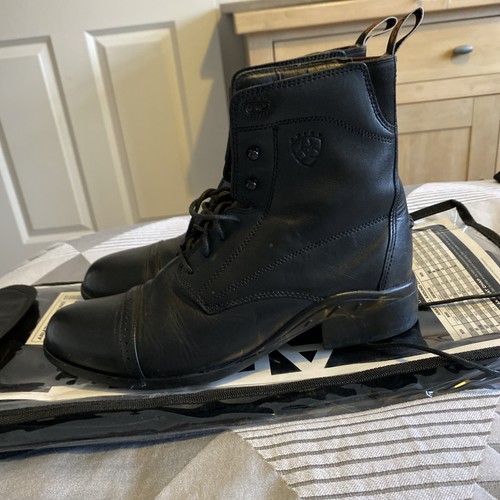 Black leather arias - leather,