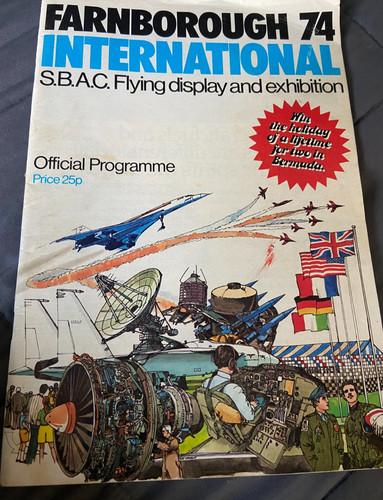 Farnborough air show programme - farnborough,