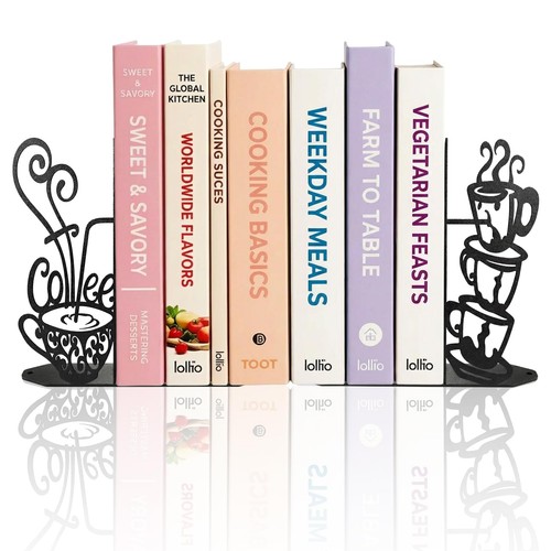 Creative coffee book ends for - creative,