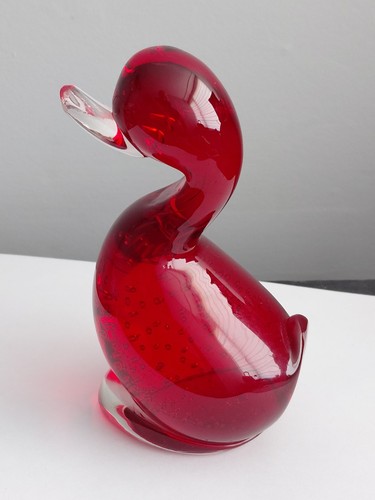 Whitefriars glass dilly duck - whitefriars,