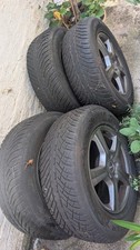 4 x 18 Autec Rims + 4 x Winter Tyres Good Tread and Condition Sold As Seen Used