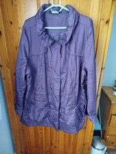 Light Weight Purple Coat Size