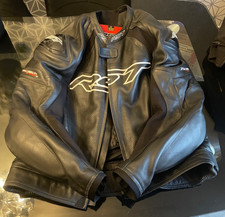 RST leather jacket track evo 4