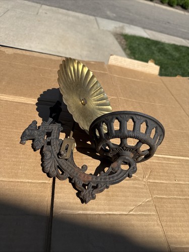 Antique cast iron - iron, oil