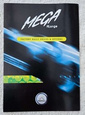 WESTFIELD MEGA Range 2001 Price & Options Leaflet Brochure. Megabusa. Megablade