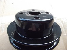 FORD 1600CC X FLOW 711M 6015 BA ENGINE WATER PUMP PULLEY POWDER COATED BLACK