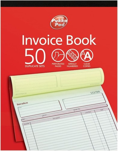 Invoice book set - 50,