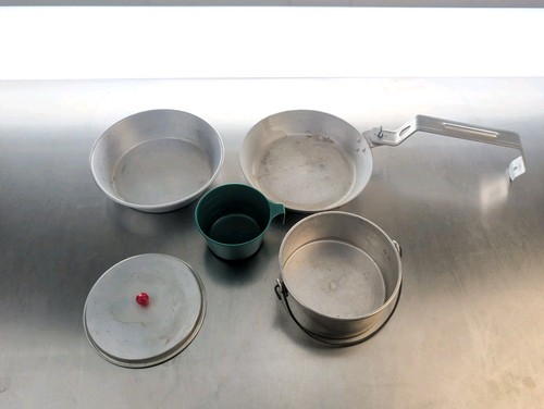 Vintage aluminum japanese mess - vintage,