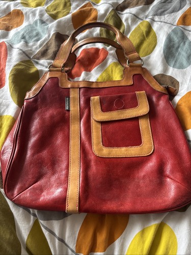 Orla kiely red vintage leather - orla,