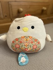 Squishmallow Chicken Todd Plush Toy RARE