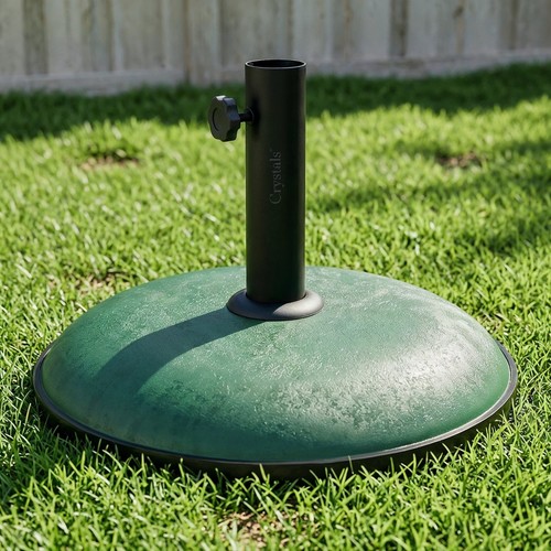 Round umbrella parasol base - round,