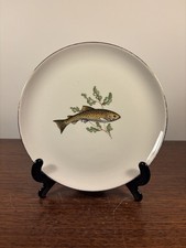 Vintage Figgjo Flint Norway Small Fish Plate