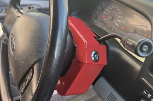 Steering column lock guard - lock,