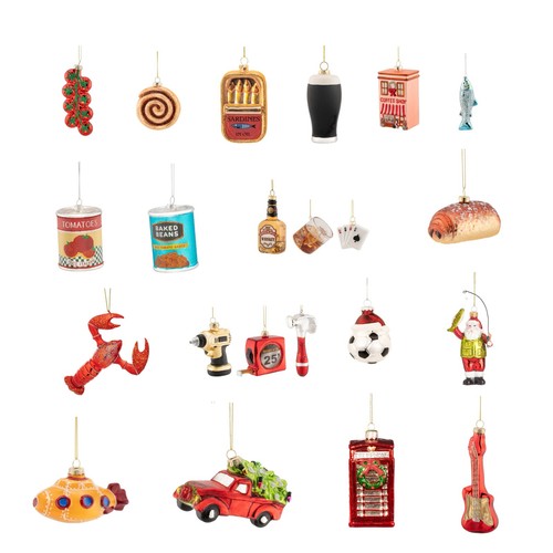 Christmas tree glass bauble - tree,