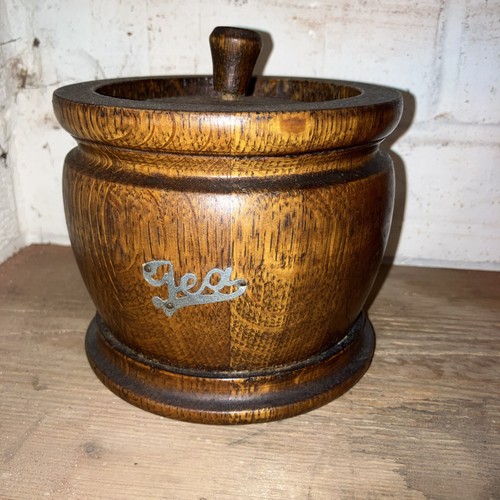 Vintage 1950 wooden tea - 1950's,