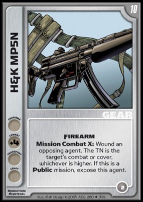 Mp5n played spy - mp5n, (foil)