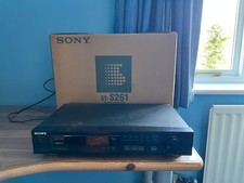 Black Sony ST-S261 FM Stereo
