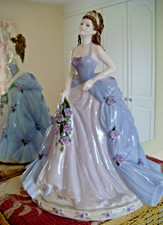 L/E COALPORT FIGURINE-LILAC TIME-ENGLISH ROSE SERIES-MADE IN ENGLAND