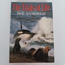 The Trials Of Life - SIGNED - David Attenborough - 1st / 1st - Lovely