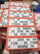 Bingo Flyers 150 Tickets (25