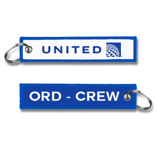 United airlines ord - crew, woven