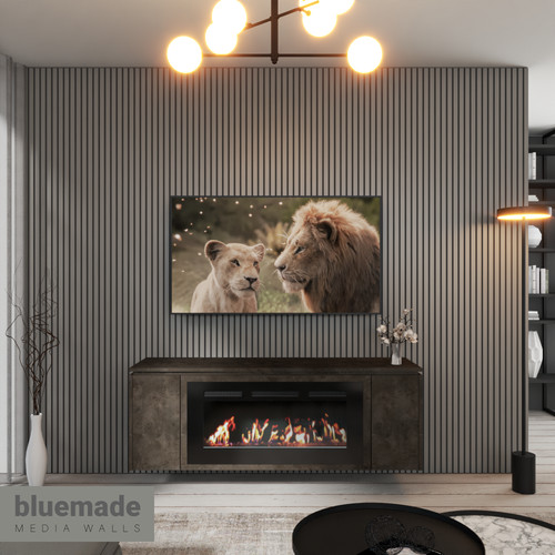 1500mm media wall furniture - media,