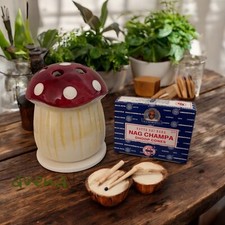 Mushroom Incense Cone Burner