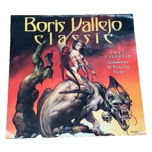 Vintage boris vallejo - vallejo, 1997