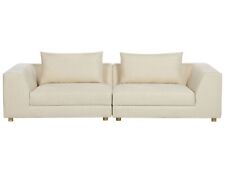3 Seater Sofa Beige LERMON